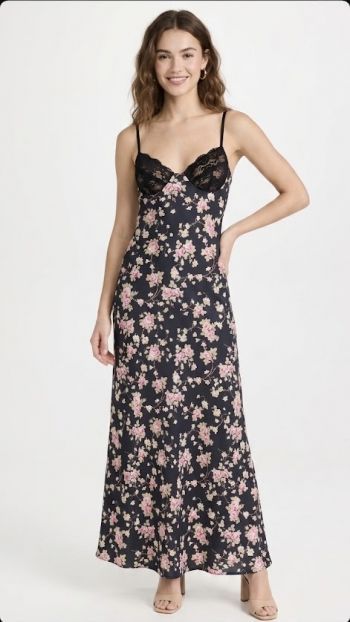 Midnight Rose Dress